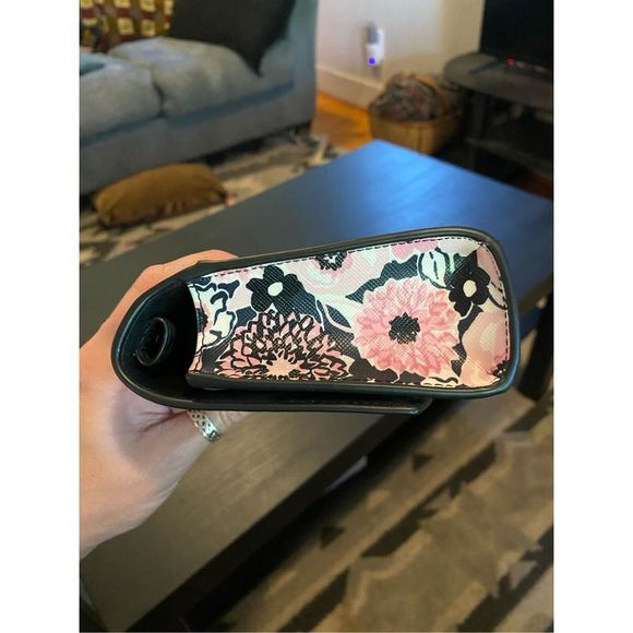 Kate Spade New York | NIB Pink & Black Dahlia Floral Crossbody Bag, MSRP $259 - Picture 4 of 9